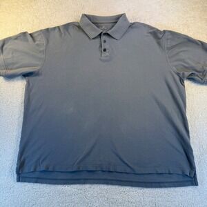 Red Head Originals Polo Shirt Mens XXL Short Sleeve Gray Cotton